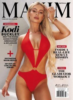 Maxim Australia – Issue 151 – February 2024