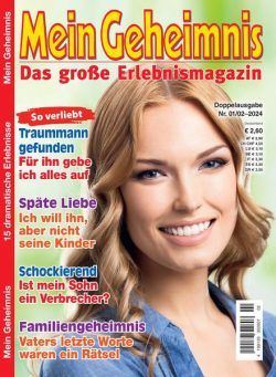 Mein Geheimnis – Januar-Februar 2024