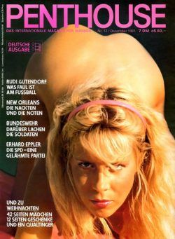 Penthouse Germany – Nr 12 December 1981