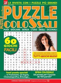 Puzzle Colossali – Febbraio-Marzo 2024