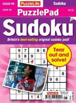 PuzzleLife PuzzlePad Sudoku – Issue 98 – December 2023