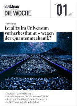 Spektrum Die Woche – 4 Januar 2024