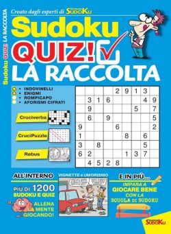 Sudoku Quiz – 5 Gennaio 2024