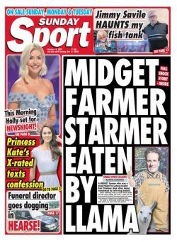 Sunday Sport – 15 October 2023