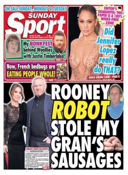 Sunday Sport – 22 October 2023