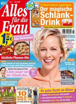 Alles fur die Frau – 16 Februar 2024