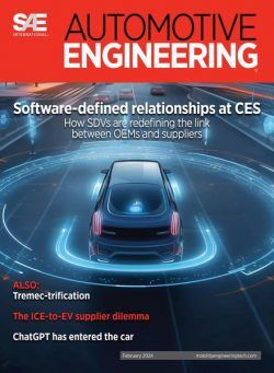 Automotive Engineering – February 2024