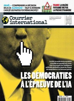 Courrier International – 1er Fevrier 2024