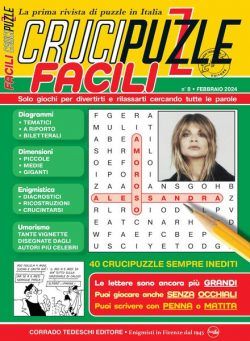 Crucipuzzle – 8 Febbraio 2024