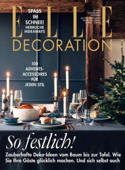 Elle Decoration Germany – November-Dezember 2022