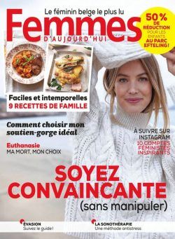 Femmes D’Aujourd’Hui – 15 Fevrier 2024