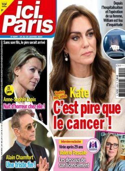 Ici Paris – 24 Janvier 2024