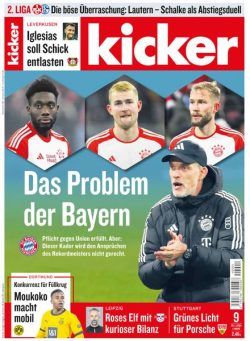 Kicker Sportmagazin – 25 Januar 2024