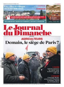 Le Journal du dimanche – 28 Janvier 2024