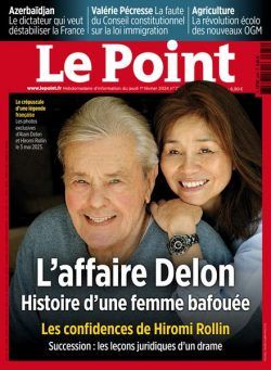 Le Point – 2 Fevrier 2024