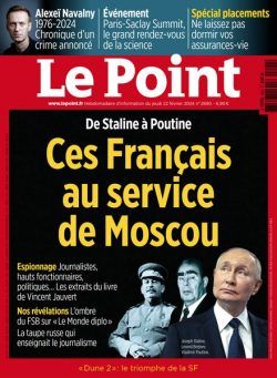 Le Point – 22 Fevrier 2024