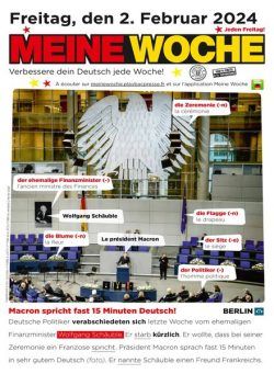 Meine Woche – 2 Februar 2024