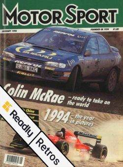 Motor Sport Magazine – January 1995