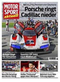 Motorsport aktuell – 30 Januar 2024