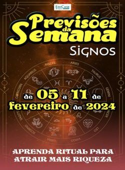 Previsoes da Semana – 5 Fevereiro 2024