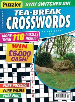 Puzzler Tea-Break Crosswords – Issue 342 – 31 January 2024