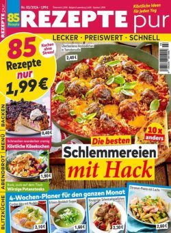 Rezepte pur – Marz 2024