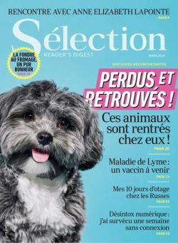 Selection du Reader’s Digest – Mars 2024