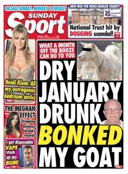 Sunday Sport – February 4 2024