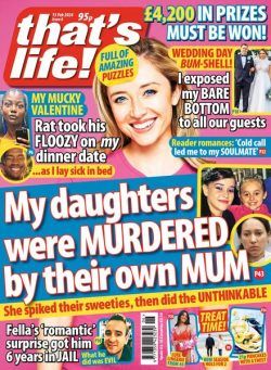 that’s life! UK – 15 February 2024