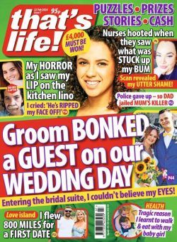 that’s life! UK – 22 February 2024