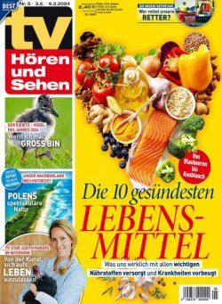 TV HOren und Sehen – 26 Januar 2024