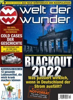 welt der wunder – Juli 2022