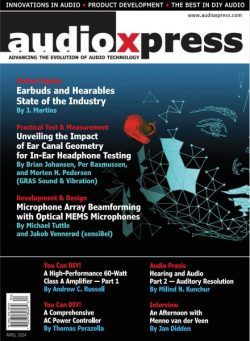 audioXpress – April 2024