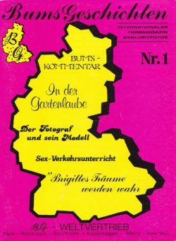 Bums Geschichten – Nr 1