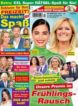 Das Macht Spass – April-Mai 2024