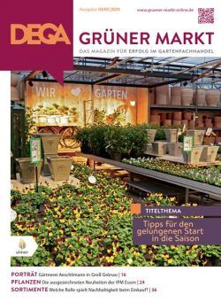 Dega Gruner Markt – Marz-April 2024