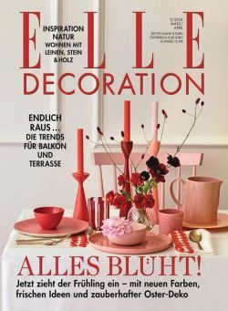 Elle Decoration Germany – Marz-April 2024