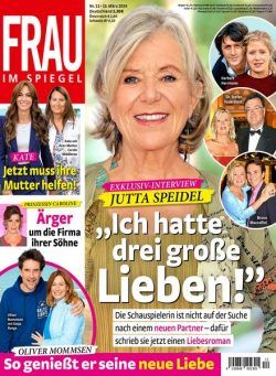 Frau im Spiegel – 13 Marz 2024