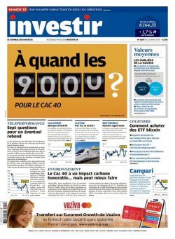 Investir – 16 Mars 2024