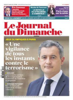 Le Journal du dimanche – 10 Mars 2024