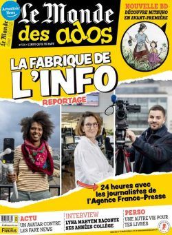 Le Monde des Ados – 13 Mars 2024