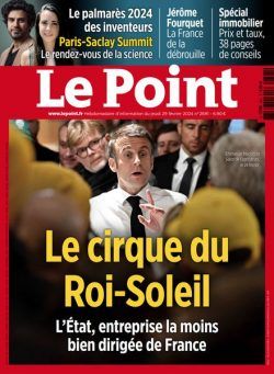 Le Point – 29 Fevrier 2024