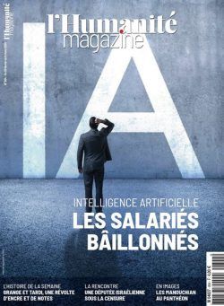 L’Humanite Magazine – 29 Fevrier 2024