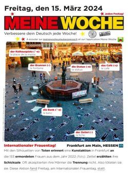 Meine Woche – 15 Marz 2024