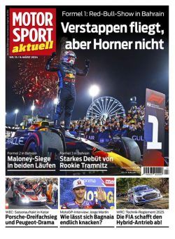 Motorsport aktuell – 5 Marz 2024