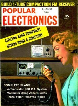 Popular Electronics – 1961-08