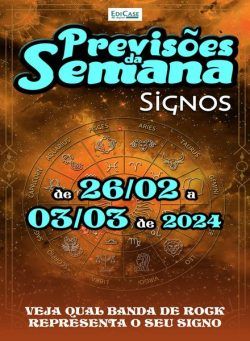 Previsoes da Semana – 26 Fevereiro 2024