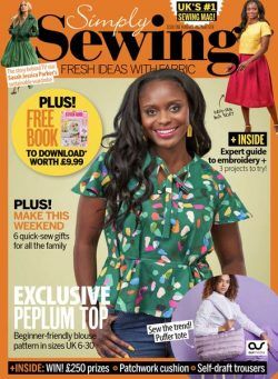 Simply Sewing – Issue 119 – March 2024