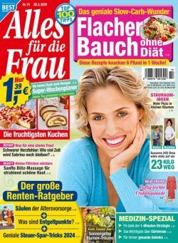 Alles fur die Frau – 28 Marz 2024