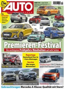 Auto Strassenverkehr – 9 April 2024